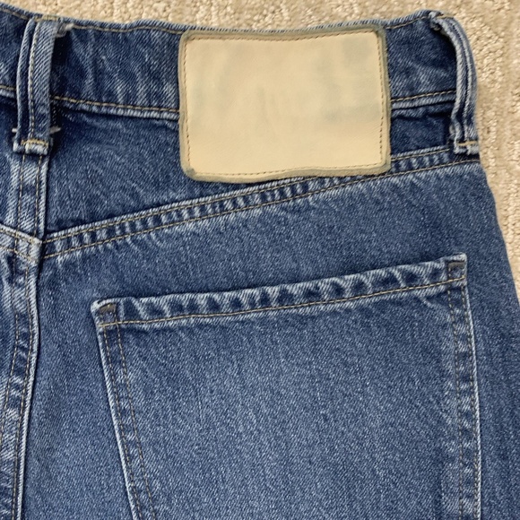 Banana Republic High-Rise Rigid Bow Jeans women's 27 Barrel Jeans Medium Wash - Picture 11 of 15